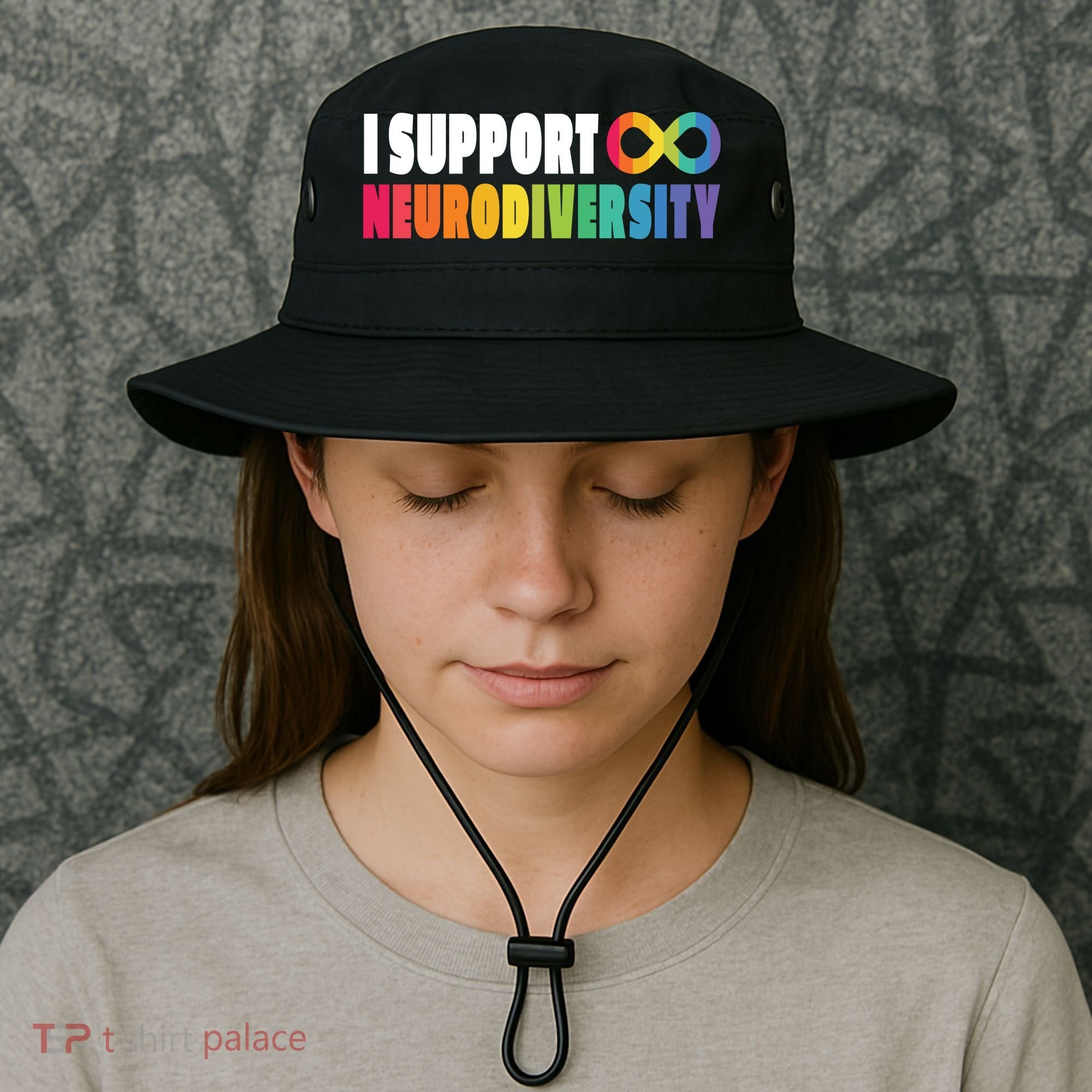 I Support Neurodiversity Bucket Hat