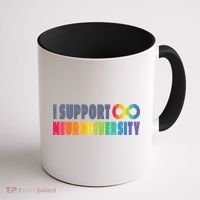 I Support Neurodiversity Coffee Mug thumb 1