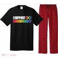 I Support Neurodiversity Pajama Set thumb 0