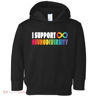 I Support Neurodiversity Toddler Hoodie