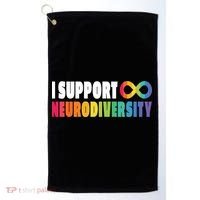 I Support Neurodiversity Golf Towel thumb 0