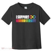 I Support Neurodiversity Toddler T-Shirt thumb 0
