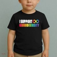 I Support Neurodiversity Toddler T-Shirt thumb 2