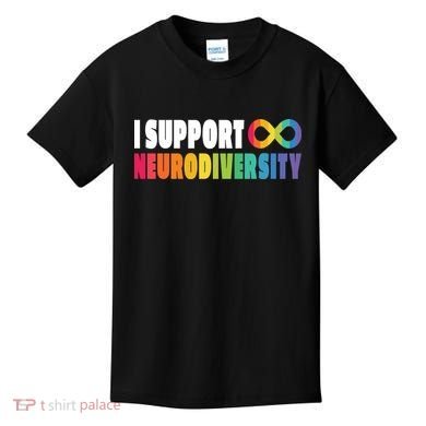I Support Neurodiversity Kids T-Shirt