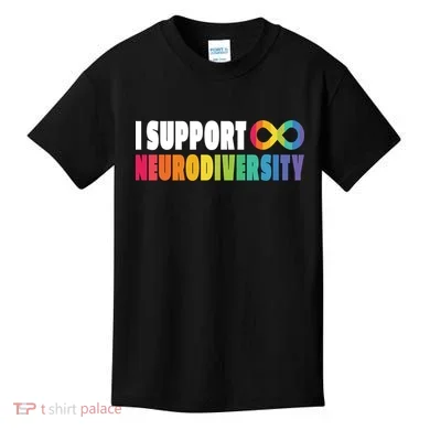 I Support Neurodiversity Kids T-Shirt