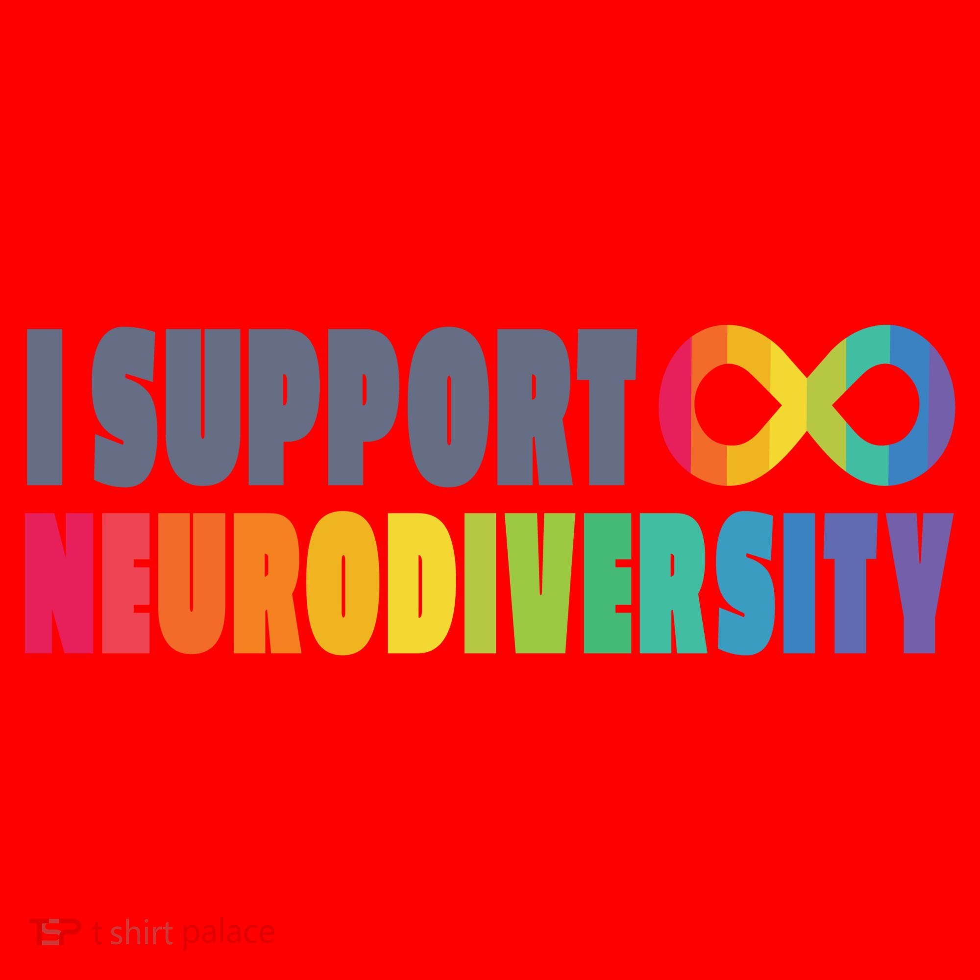 I Support Neurodiversity Santa Hat
