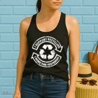 I Support Recycling Wore This Yesterday Women's Tank Top thumb 2