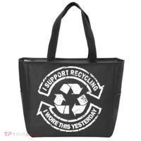 I Support Recycling Wore This Yesterday Tote Bag thumb 0