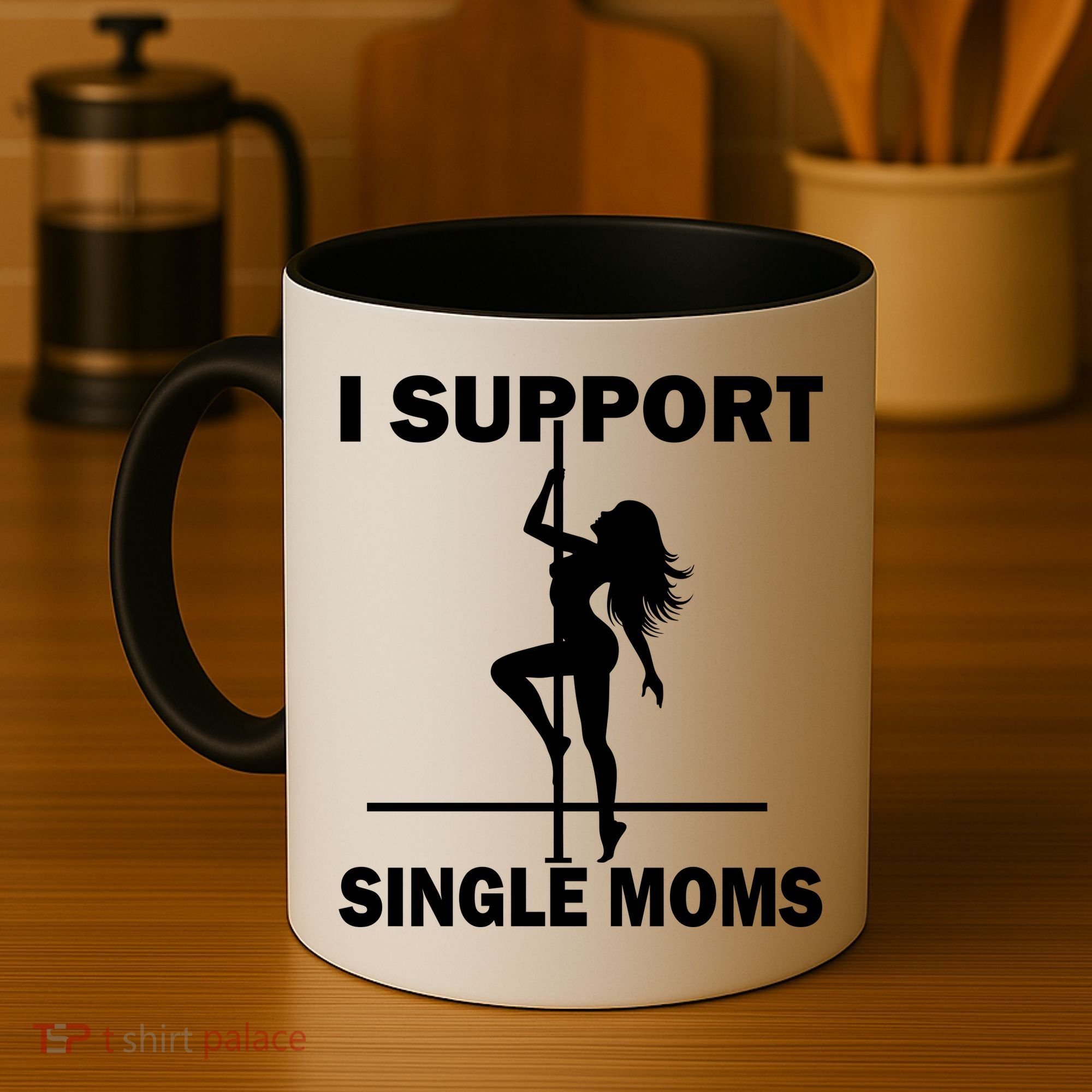 I Support Single Moms Coffee Mug
