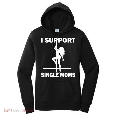I Support Single Moms Women's Hoodie