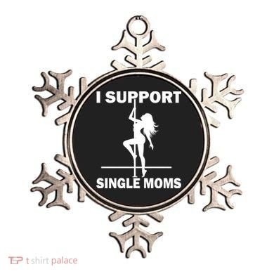 I Support Single Moms Ornament