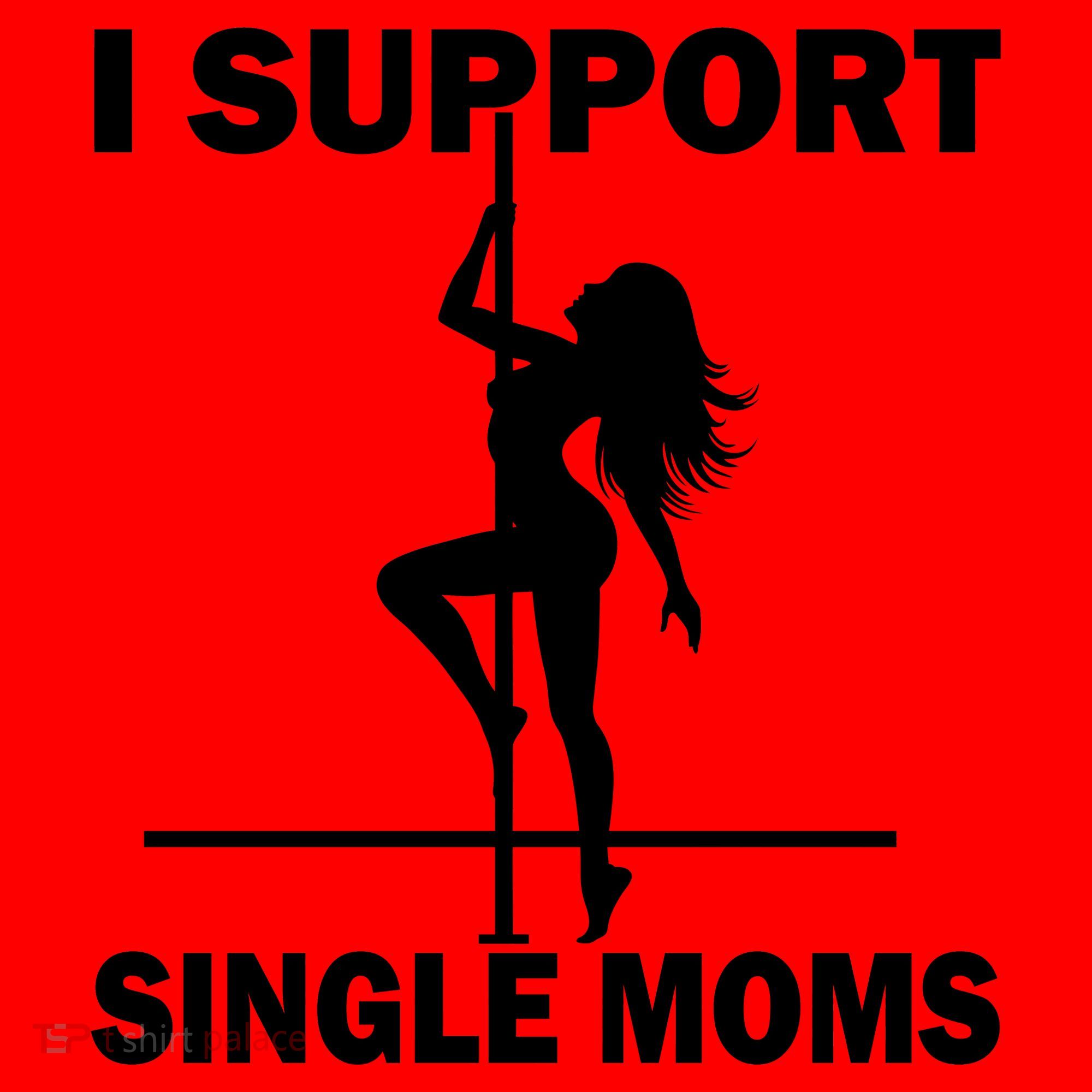 I Support Single Moms Santa Hat