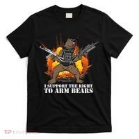 I Support The Right To Arm Bears T-Shirt thumb 0
