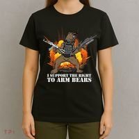I Support The Right To Arm Bears T-Shirt thumb 4