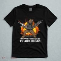 I Support The Right To Arm Bears T-Shirt thumb 5