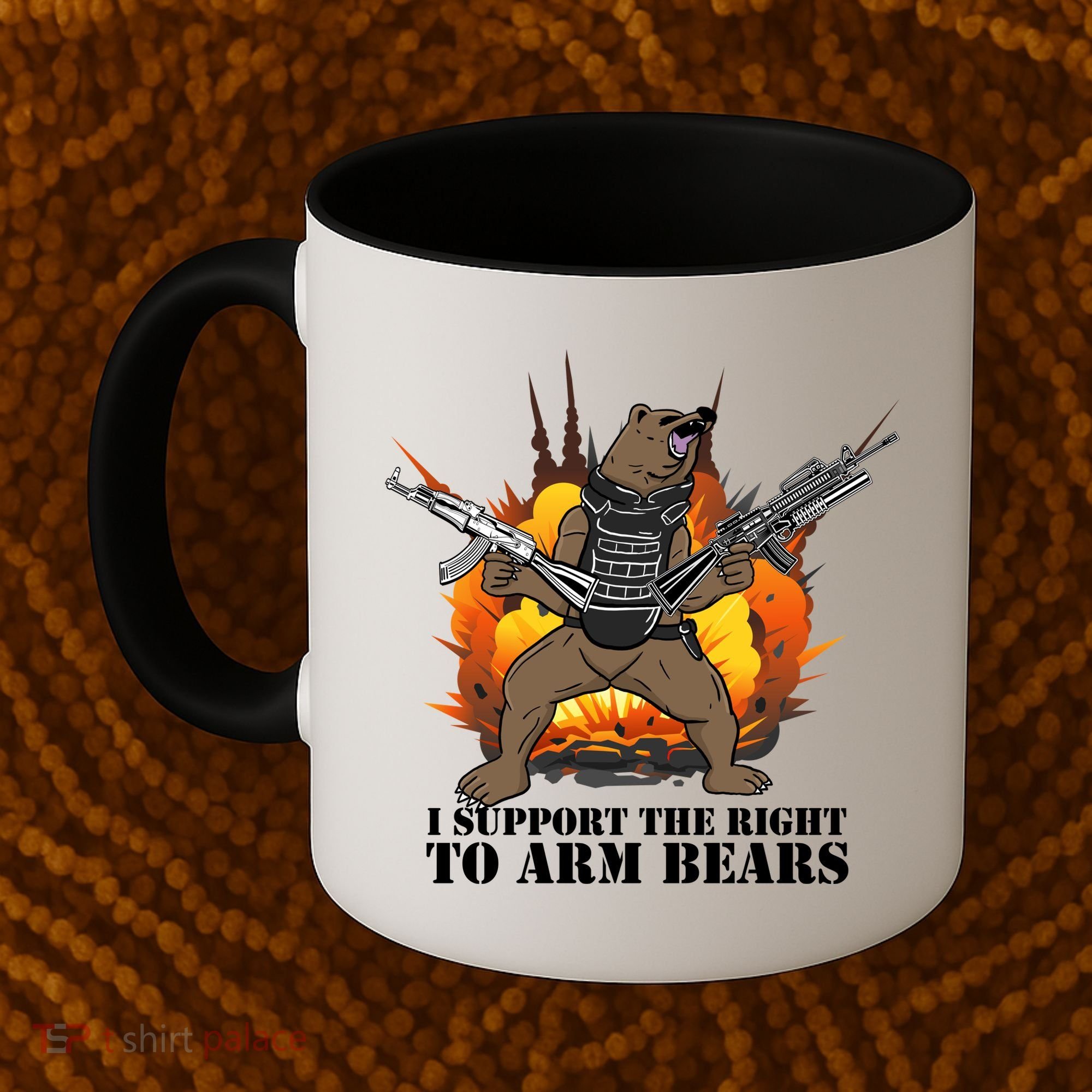 I Support The Right To Arm Bears Coffee Mug