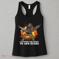I Support The Right To Arm Bears Women's Tank Top thumb 3