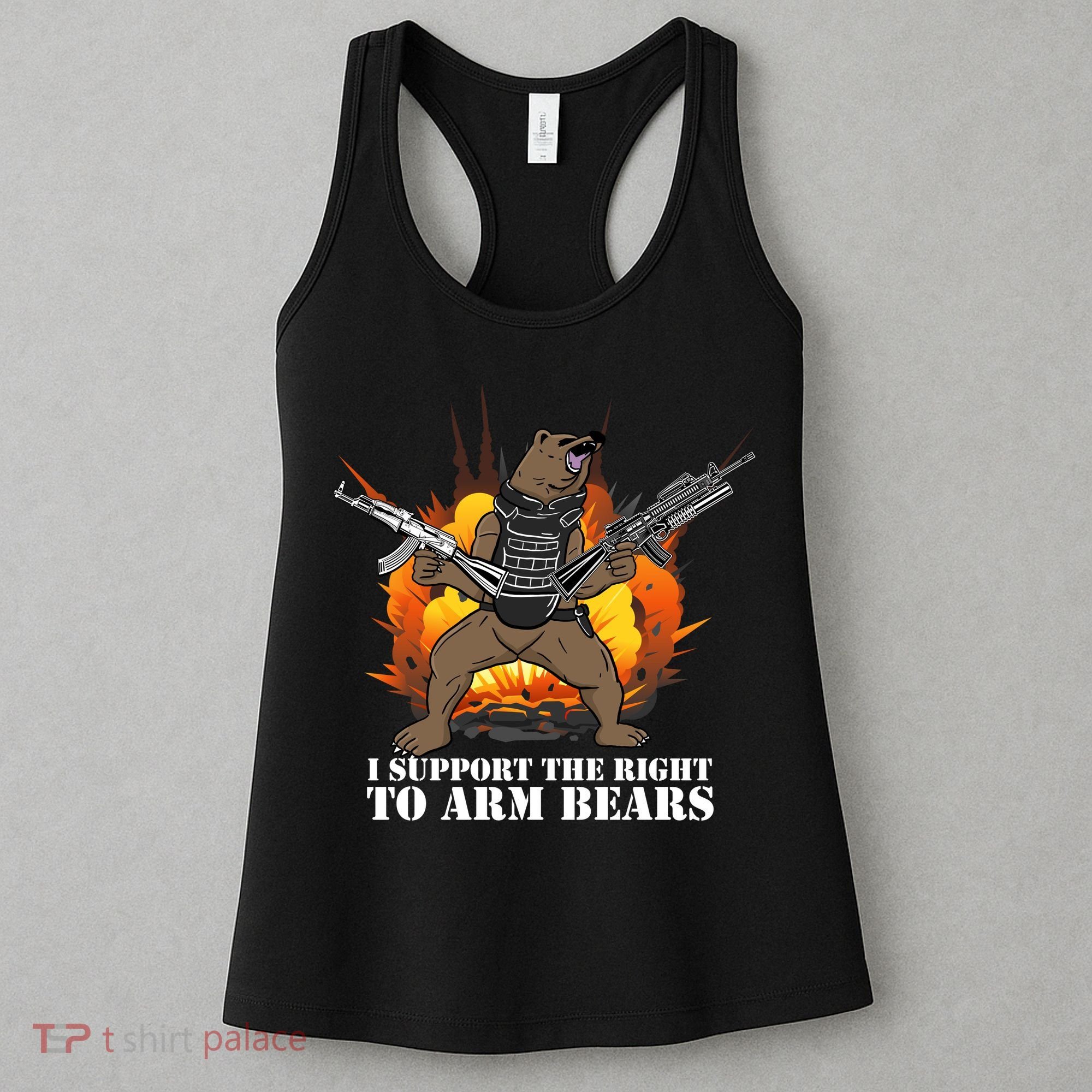I Support The Right To Arm Bears Women's Tank Top