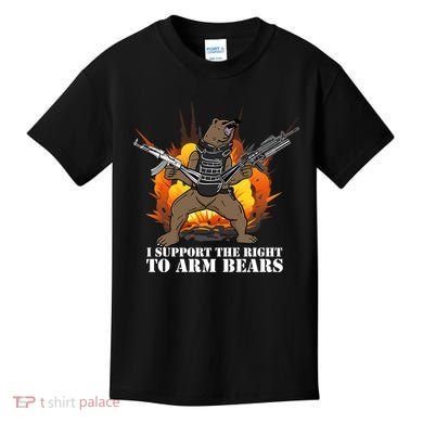 I Support The Right To Arm Bears Kids T-Shirt