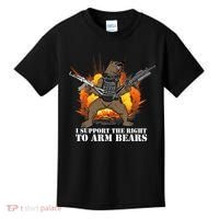 I Support The Right To Arm Bears Kids T-Shirt thumb 0