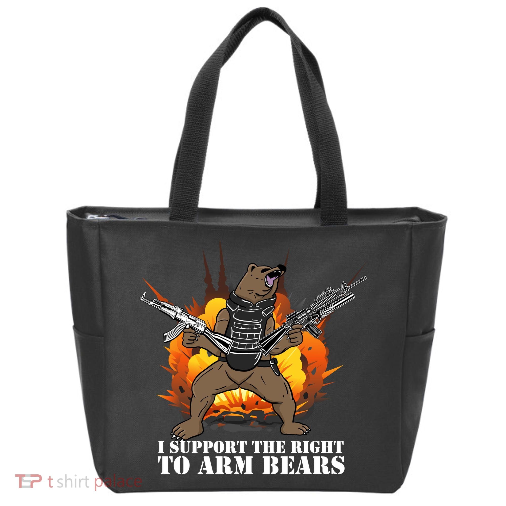I Support The Right To Arm Bears Tote Bag