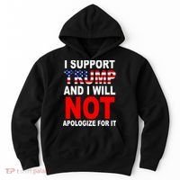 I Support Trump And Will Not Apologize For It Hoodie thumb 0