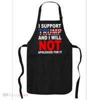 I Support Trump And Will Not Apologize For It Apron thumb 0