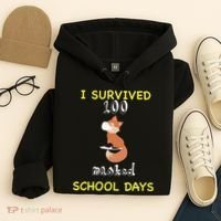 I Survived 100 Masked School Days  Hoodie thumb 4