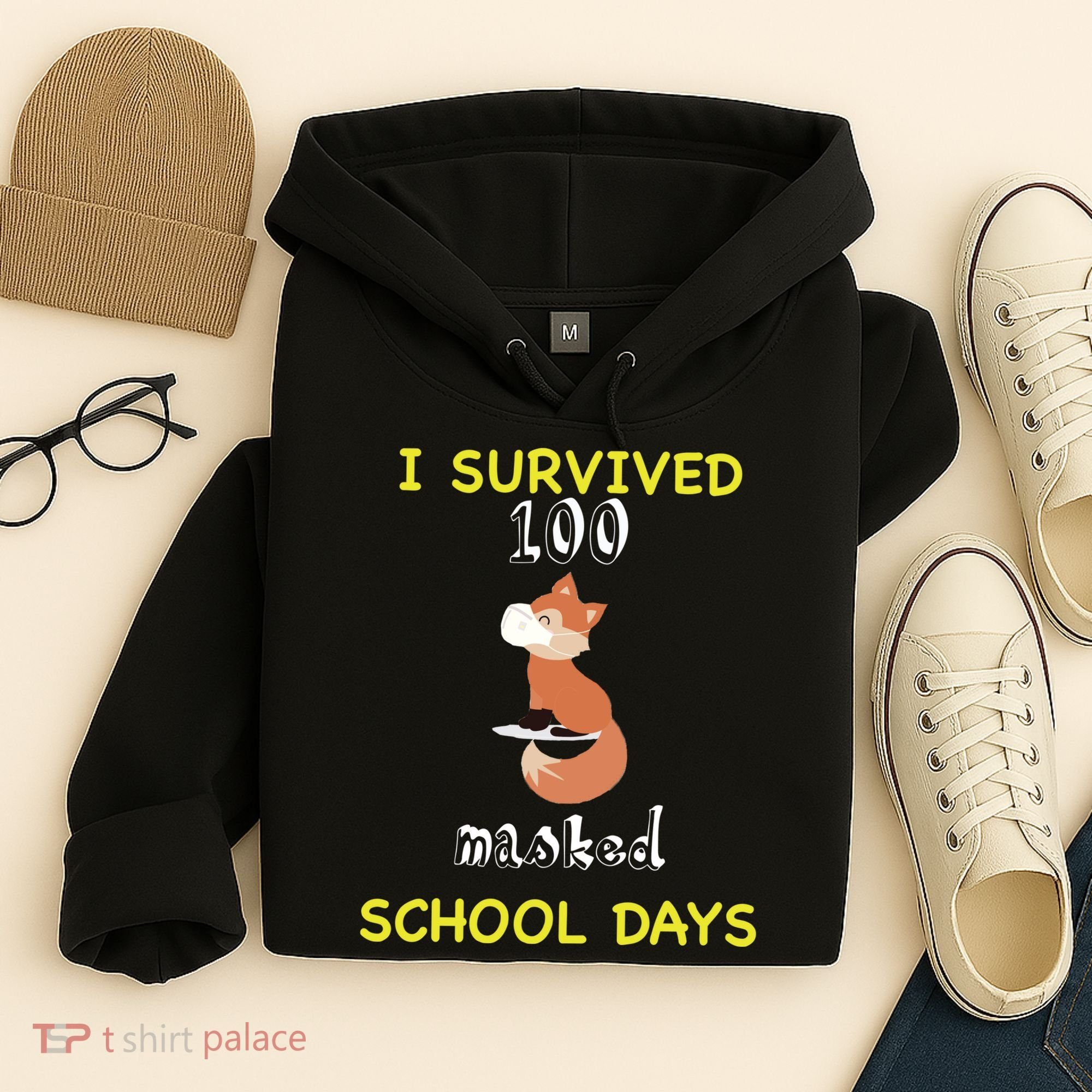 I Survived 100 Masked School Days  Hoodie