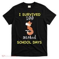 I Survived 100 Masked School Days  T-Shirt thumb 0