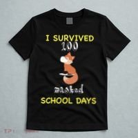 I Survived 100 Masked School Days  T-Shirt thumb 5