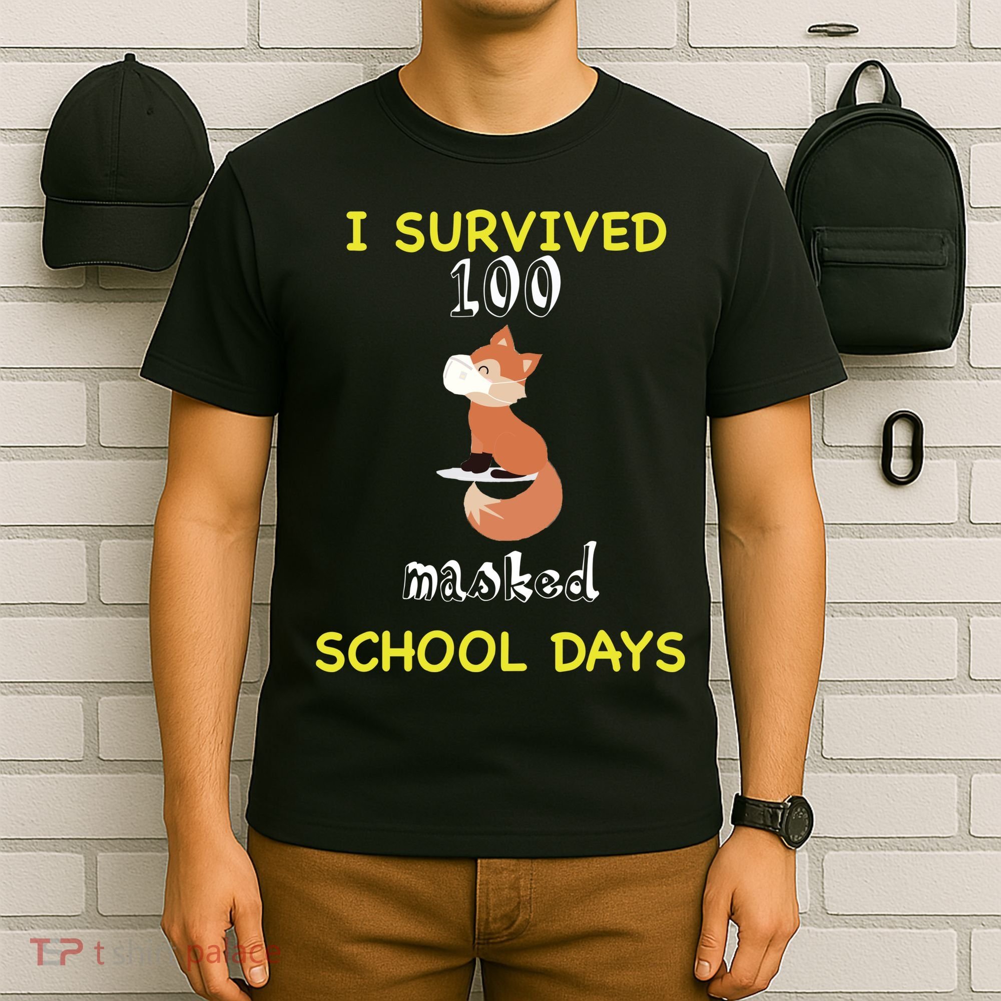 I Survived 100 Masked School Days  T-Shirt