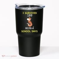 I Survived 100 Masked School Days Tumbler thumb 0
