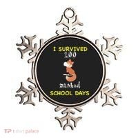 I Survived 100 Masked School Days Ornament thumb 0
