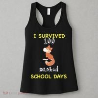 I Survived 100 Masked School Days Women's Tank Top thumb 3