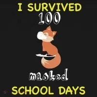 I Survived 100 Masked School Days  Toddler Hoodie thumb 2