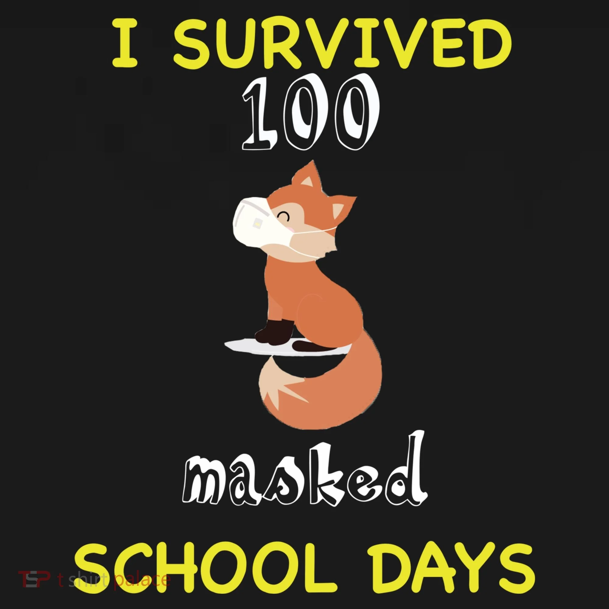 I Survived 100 Masked School Days  Toddler Hoodie