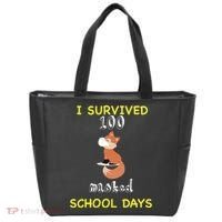 I Survived 100 Masked School Days  Tote Bag thumb 0