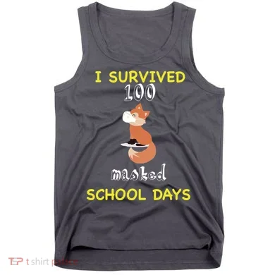 I Survived 100 Masked School Days Tank Top