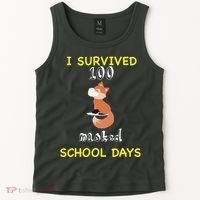 I Survived 100 Masked School Days Tank Top thumb 2