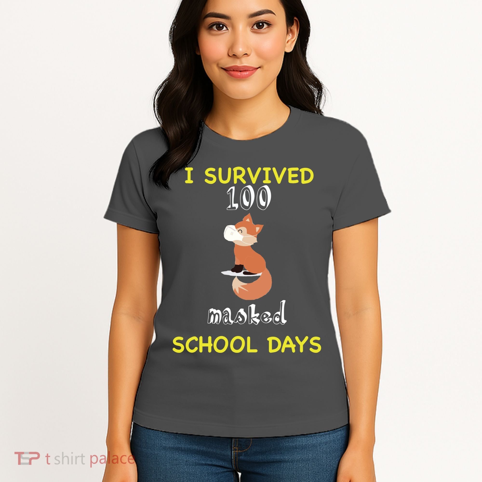 I Survived 100 Masked School Days Women's T-Shirt