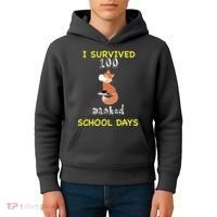 I Survived 100 Masked School Days Kids Hoodie thumb 4