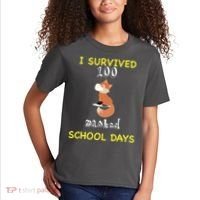 I Survived 100 Masked School Days Kids T-Shirt thumb 2