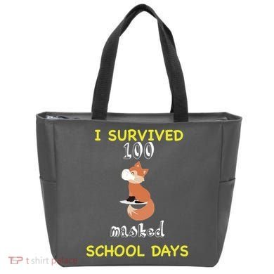 I Survived 100 Masked School Days Bag