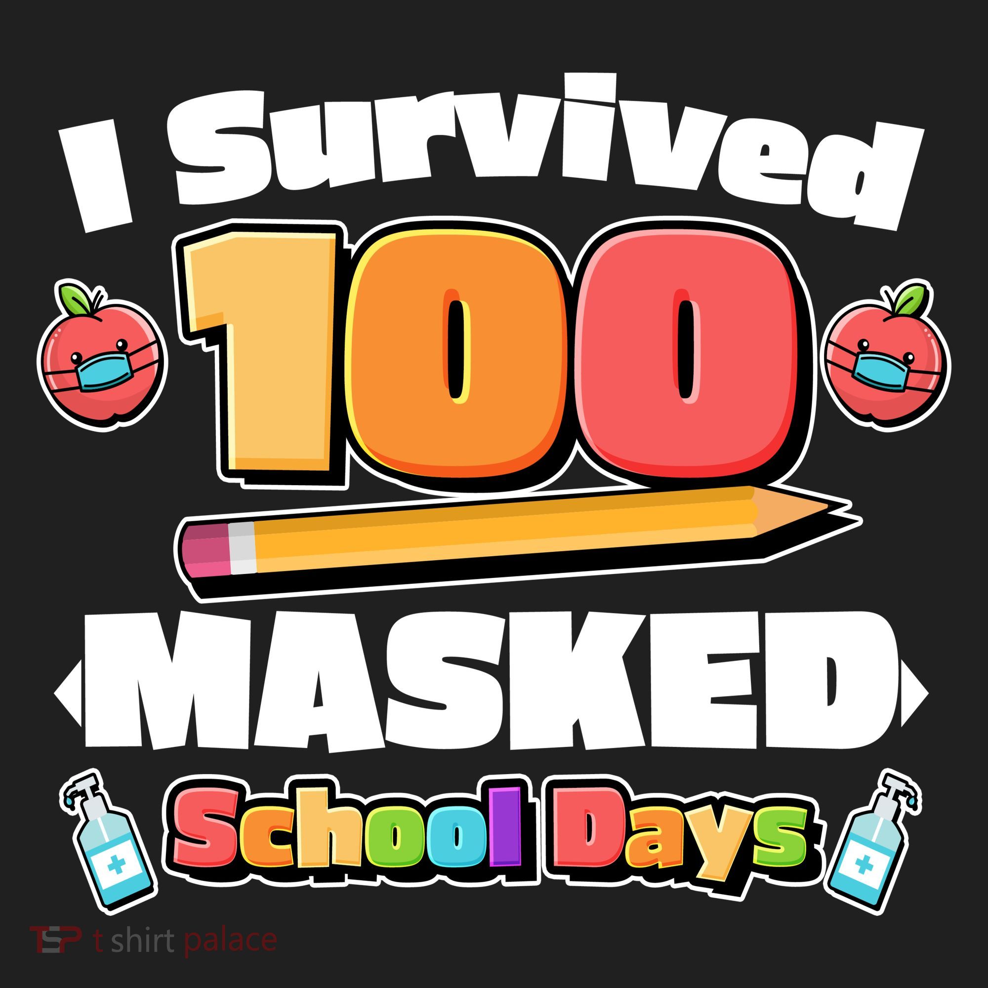 I Survived 100 Masked School Days Pandemic Learning Beanie
