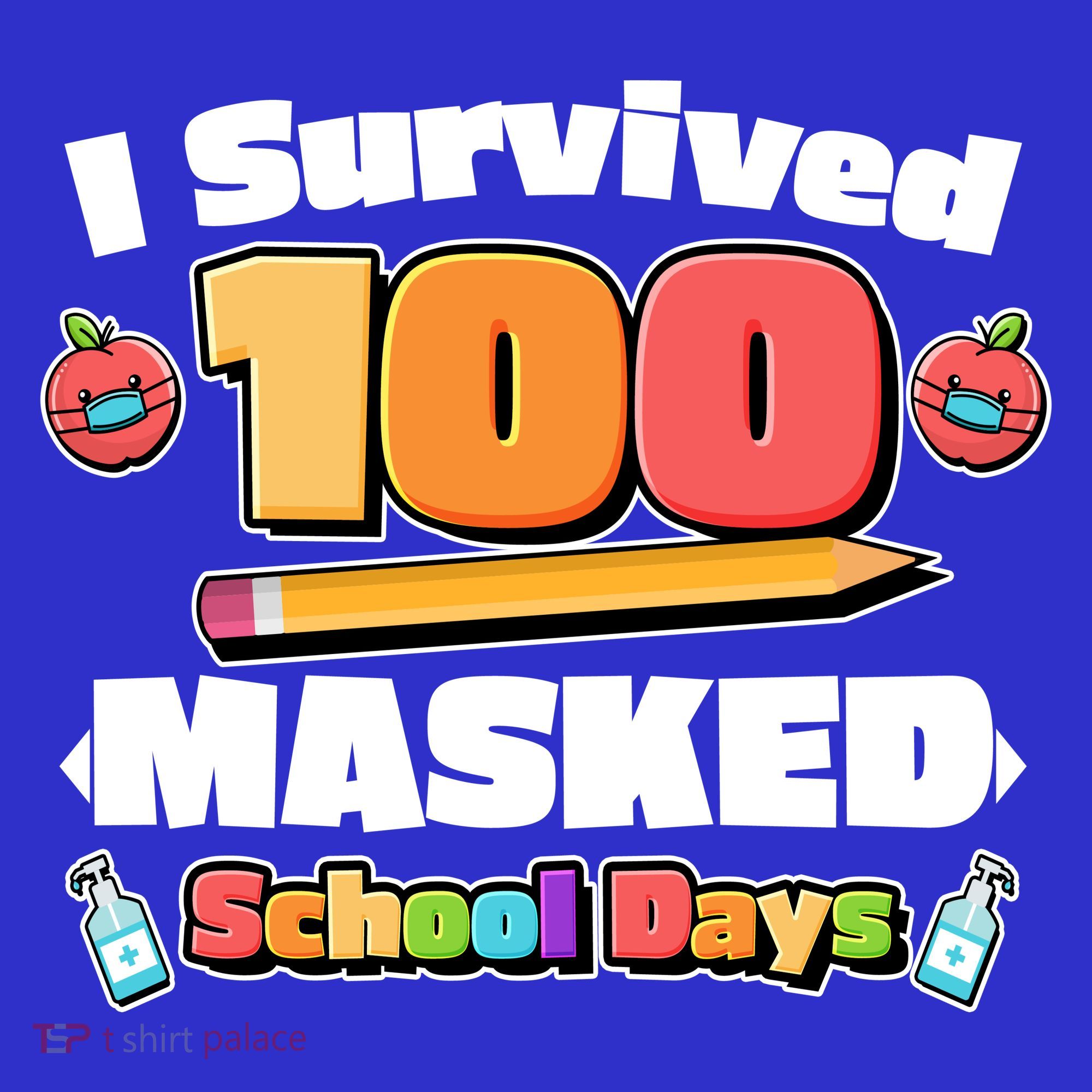 I Survived 100 Masked School Days Pandemic Learning Baby Bodysuit