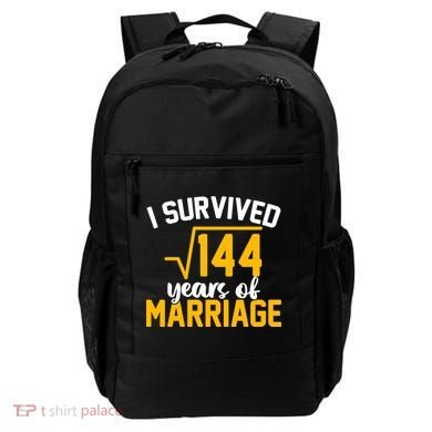 I Survived 144 Years Of Marriage Backpack