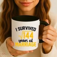 I Survived 144 Years Of Marriage Coffee Mug thumb 3