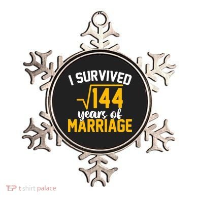 I Survived 144 Years Of Marriage Ornament