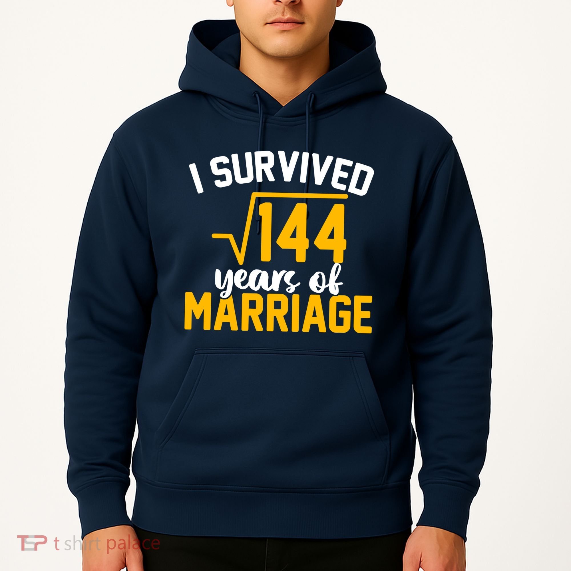 I Survived 144 Years Of Marriage Hoodie
